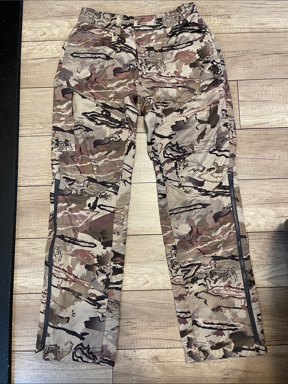 Under Armour storm camouflage tactical hunting pants Cargo pants Camo size M